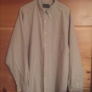 [Eddie Bauer] long sleeve button down shirt XL men